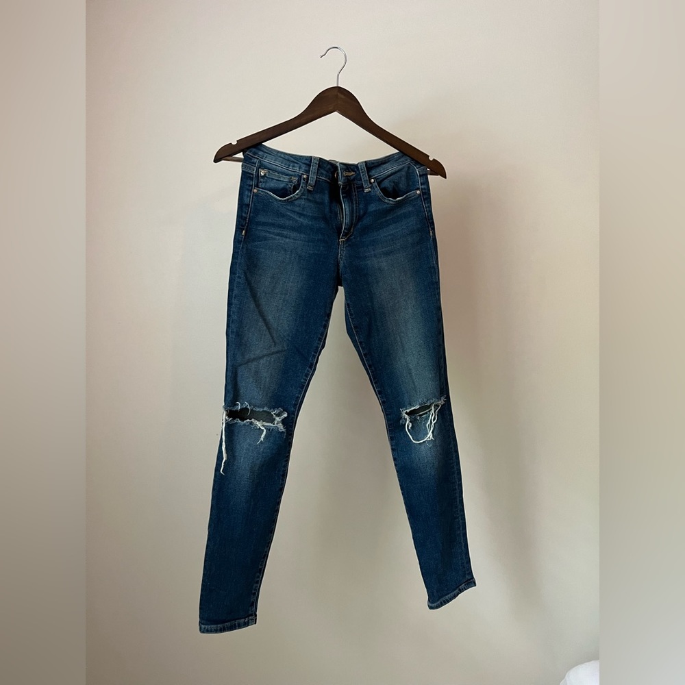 Joes Flawless The Icon mid rise skinny ankle jeans size 25